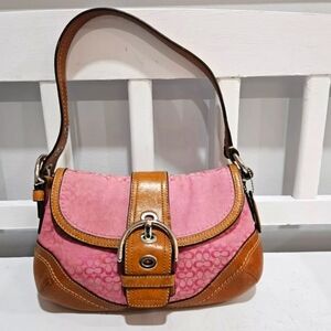 Coach Y2K Pink Soho Shoulder Purse